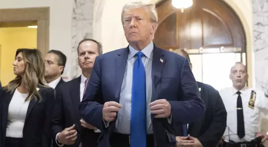 Trump, New York'ta süren "dolandırıcılık davası"yla