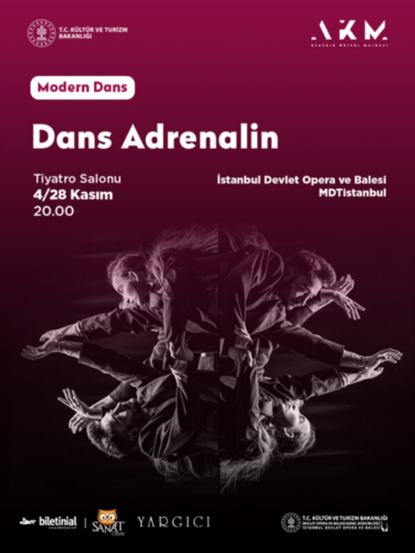 Sanat ve sürdürülebilirlik Buluşması “Dans Adrenalin” AKM’de sahne alıyor