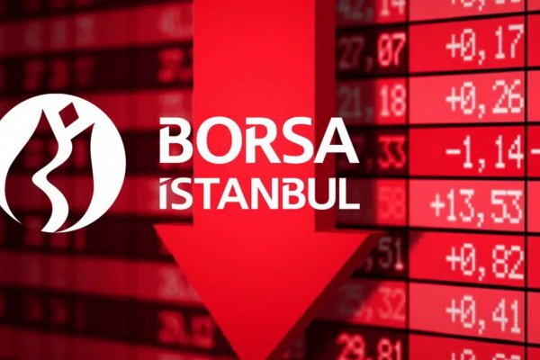 Borsa günü düşüşle tamamladı