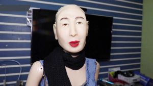 Dünyanın ilk Hindu insansı robotu: Raşmi