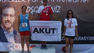 AKUT Spor Kulübü Derneği Atletizm Branşından 4 Birincilik