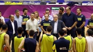 Ali Koç ilk antrenmanı izledi