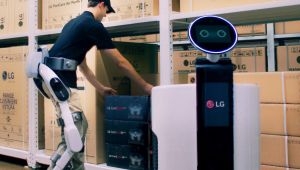 LG'den insan iskeletine destek olan giyilebilir robot