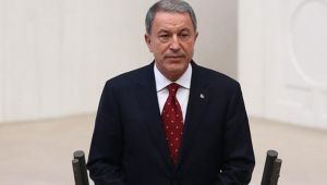 Milli Savunma Bakanı Akar Kırgızistan'da