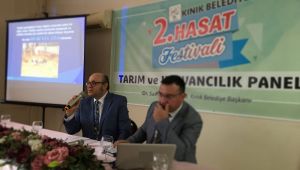 Tahir S.Yavuz Kınık Hasat Festivalinde Üreticilerle Buluştu.