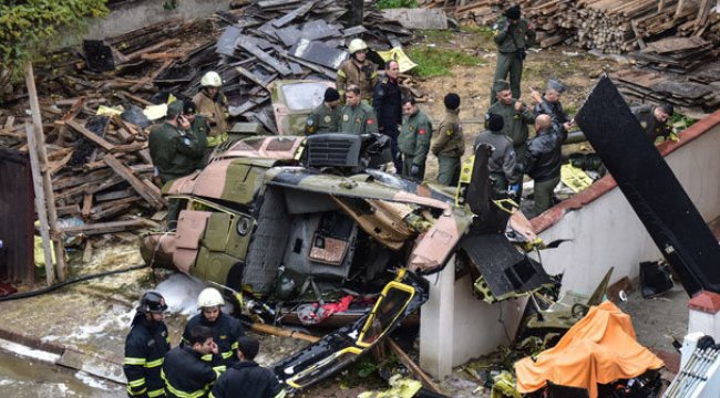 Başsavcılık helikopterin düşmesi sonucu şehit olan askerlerin isimlerini açıkladı