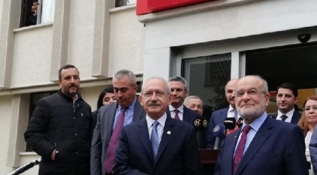 Son dakika... Kılıçdaroğlu ve Karamollaoğlu görüşmesi 1 saat sürdü