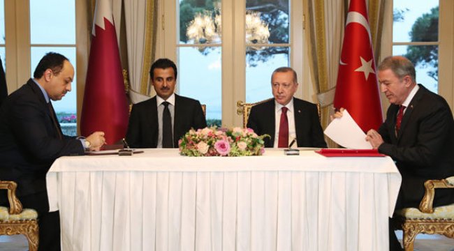 Türkiye-Katar arasında imzalar atıldı
