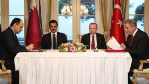 Türkiye-Katar arasında imzalar atıldı