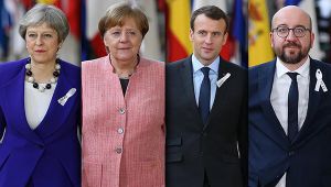 AB Liderler Zirvesi Brexit gündemiyle başladı