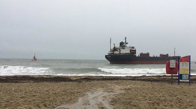 İngiltere’de Rus kargo gemisi karaya oturdu