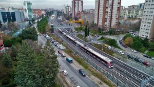 Marmaray ilk kez banliyö hattına çıktı