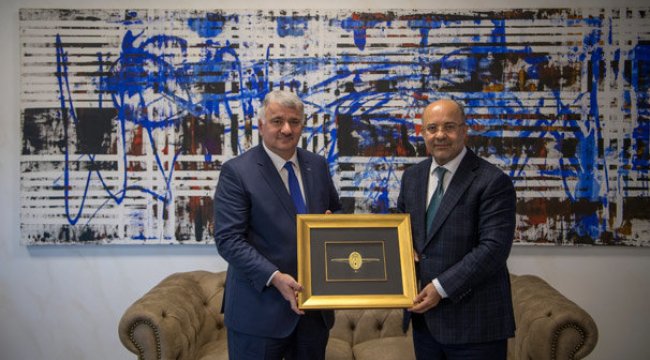 THY Genel Müdürü'nden Demirören Medya Grubu Başkanı Mehmet Soysal'a ziyaret