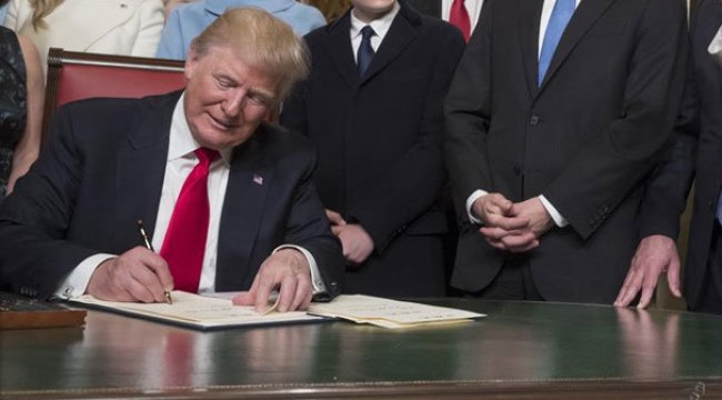 Ve kuruluyor! Trump resmen imzaladı