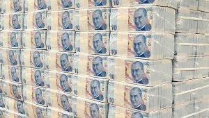 Hazine 9,8 milyar lira borçlandı