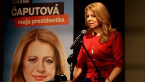 Slovakya’da birinci turun galibi Zuzana Caputov