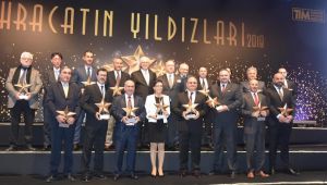 İhracatın yıldızları ödüllendirildi