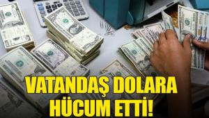 Vatandaş dolar almaya devam etti