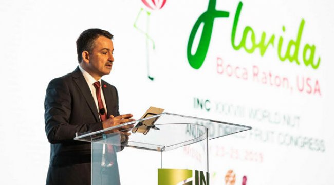 Bakan Pakdemirli: Orta vadede hedefimiz 1 milyon ton fındık üretimi