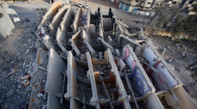 Bombardımanın Gazze'ye bilançosu 9,5 milyon dolar
