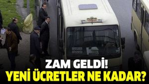 İstanbullular dikkat! Minibüslerde zamlı tarife başladı