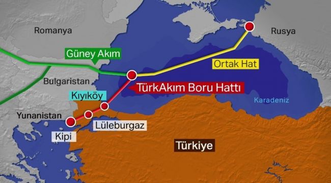 Rus gazı Türkiye’ye ulaştı!