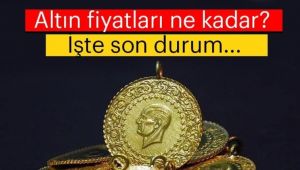 Gram altın fiyatı bugün ne kadar oldu?