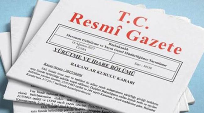 KDV indirimleri Resmi Gazete'de yayımlandı
