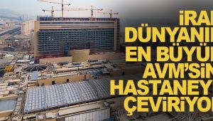 İran dünyanın en büyük AVM'sini koronavirüs hastanesine çeviriyor