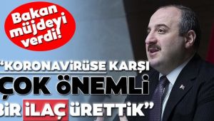 Bakan Varank: KOVID-19'a karşı kendi sentezimizle çok önemli bir ilacı ürettik