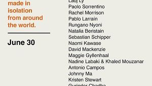 DÜNYANIN HER YANINDAN SİNEMACILARIN EVDE KALDIKLARI DÖNEMDE ÇEKTİKLERİ KISA 