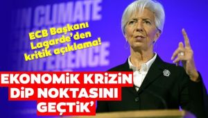  Ekonomik krizin dip noktasını muhtemelen geçtik