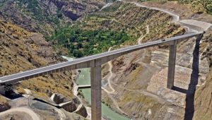 Türkiye'nin en yüksek köprüsü 11 Temmuz'da açılacak
