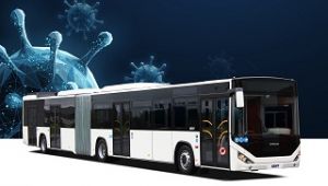 Otokar'ın Covid-19 virüsü bulaş riskini azaltan ‘Güvenli Otobüs’ü İzmir’de yola çıktı