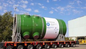 ATOMMASH AKKUYU NGS’NİN İLK ÜNİTESİ İÇİN ÜRETİLEN REAKTÖR BASINÇ KABINI TÜRKİYE’YE GÖNDERDİ