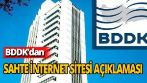 BDDK'dan sahte internet siteleri için uyarı