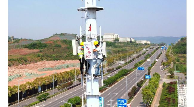 Çin’deki 5G baz istasyonu sayısı yarım milyonu aştı