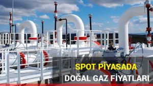 Spot piyasada doğal gaz fiyatları