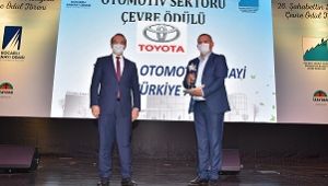 TOYOTA OTOMOTİV SANAYİ TÜRKİYE’YE ÇEVRE ÖDÜLÜ