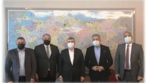 TBMM Turizm Komisyonu Başkanı Sn.Tahir Akyürek’i ziyaret ettik.
