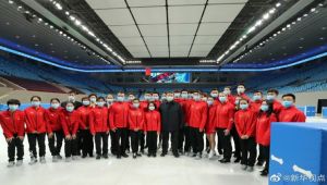 Xi Jinping, 2022 Kış Olimpiyat hazırlıklarını inceledi