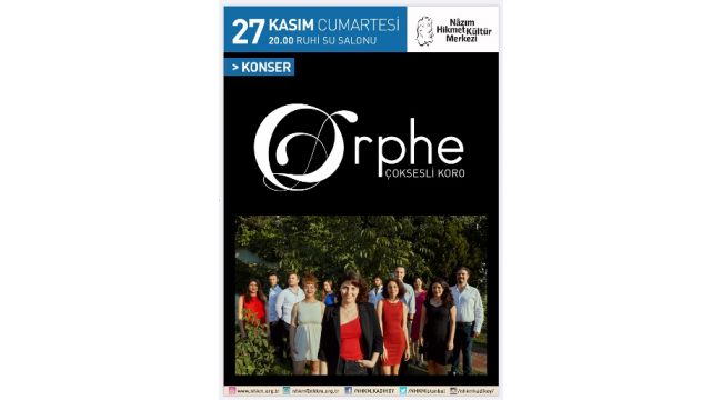 Orphe-Konser Programı