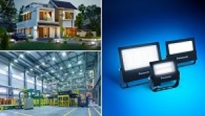 Panasonic LED Floodlight Projektör ile her yer aydınlık