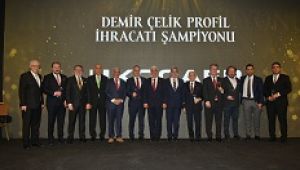 Ege Demir ve Demirdışı İhracatçılar Birliği ihracatın yıldızlarını ödüllendirdi