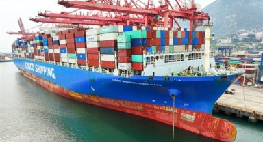 Çin limanlarındaki yükleme ve boşaltma miktarı 5,56 milyar tonu buldu