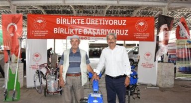 Muğla'da bin 56 üreticiye ekipman desteği