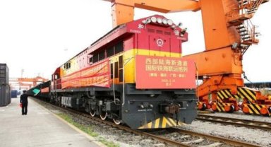 Çin'in Yeni Kara ve Deniz Koridoru'nun hacmi, yüzde 30 oranında büyüdü
