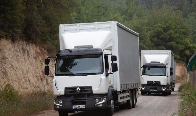 TÜRKİYE GENELİNE RENAULT TRUCKS D SERİSİ KAMYONLAR İLE TAŞIYACAK