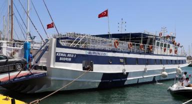 Bodrum-Datça feribot seferi ile 68 bin yolcu taşındı