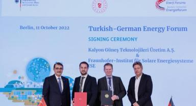 Kalyon Enerji ile Fraunhofer Enstitüsü  güneş enerjisi teknolojileri için iş birliği yaptı